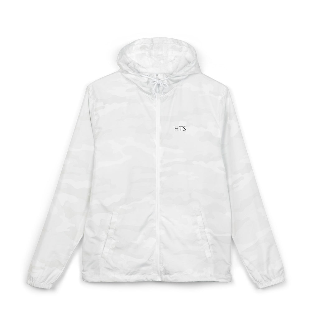 'Expensive' Back Print Lightweight Zip-Up Windbreaker