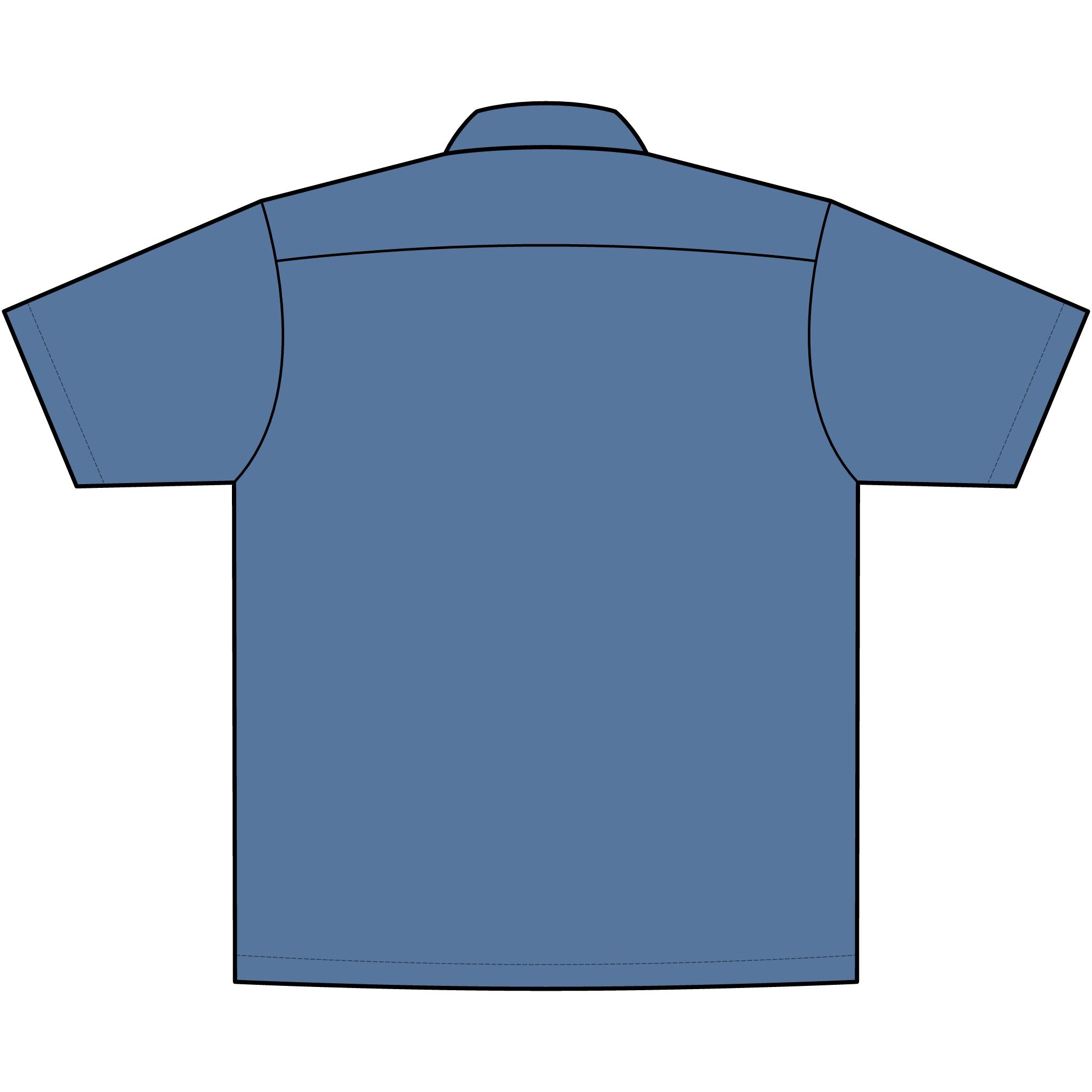 Easy Care Camp Shirt — Lightweight Wrinkle-Resistant Short Sleeve Camp Shirt