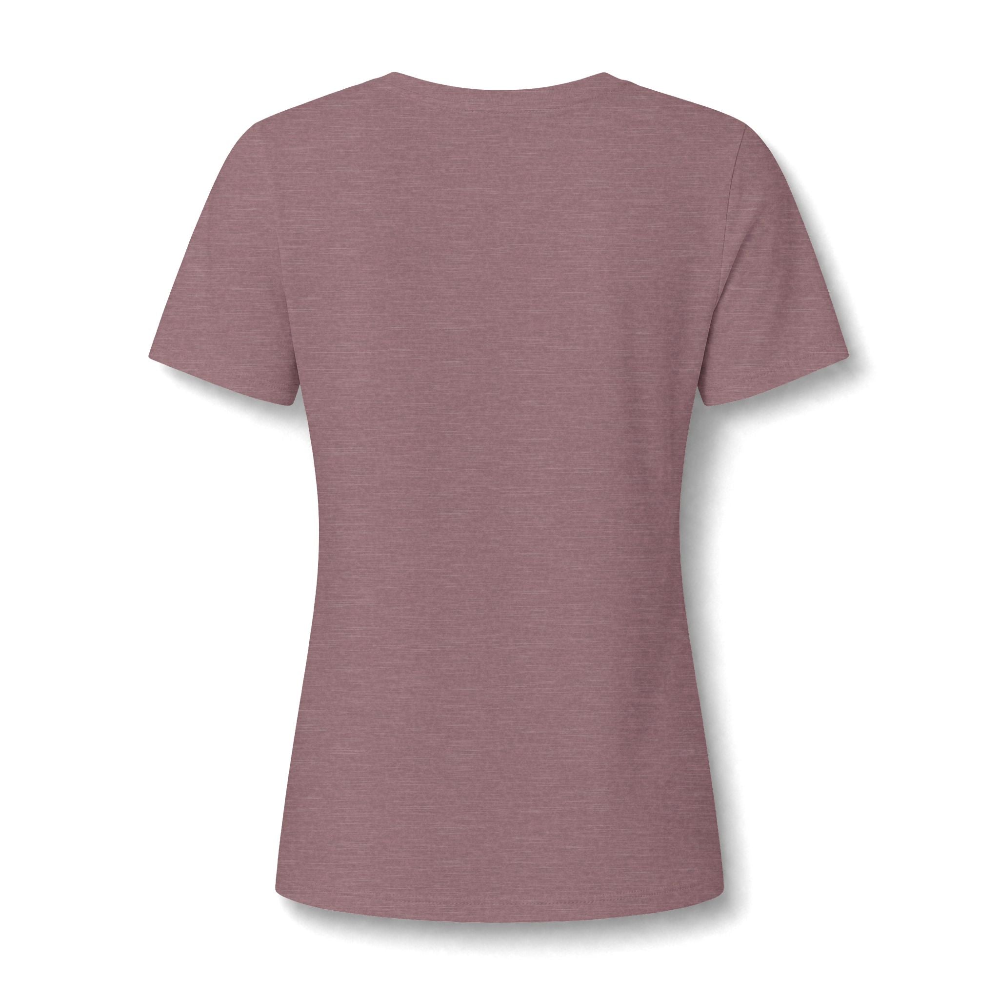 In Me Not On Me V-Neck Tee — Women's Empowerment Heart Graphic