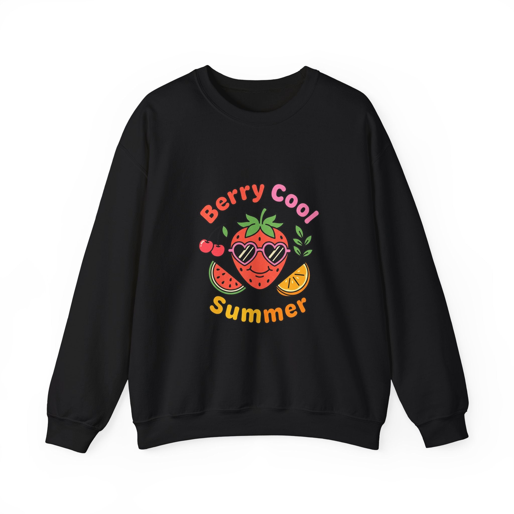 Berry Cool Summer Sweatshirt | strawberry, picnic aesthetic, cottagecore