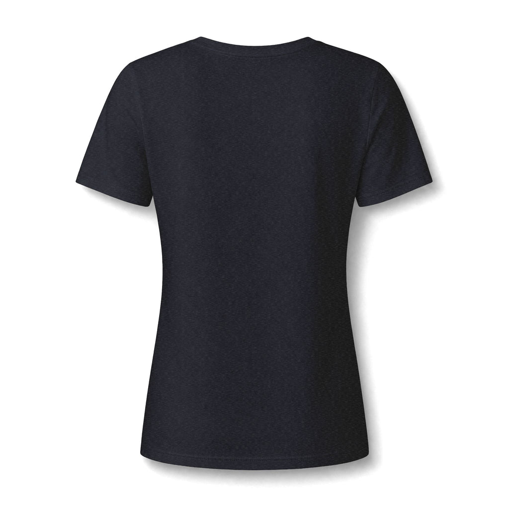 In Me Not On Me V-Neck Tee — Women's Empowerment Heart Graphic