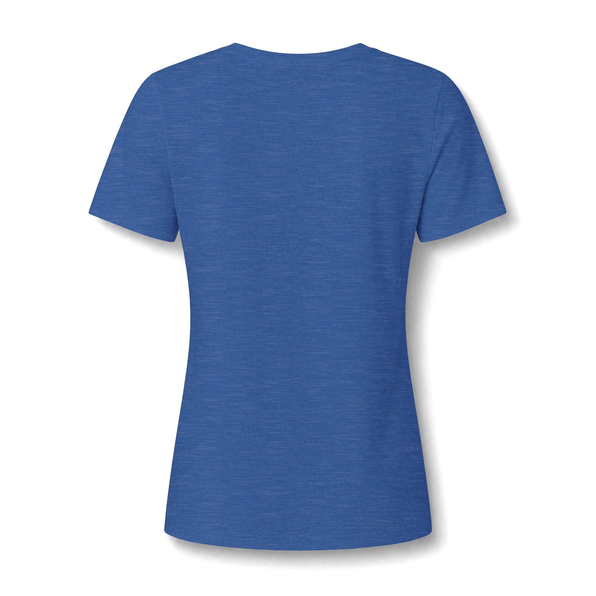In Me Not On Me V-Neck Tee — Women's Empowerment Heart Graphic