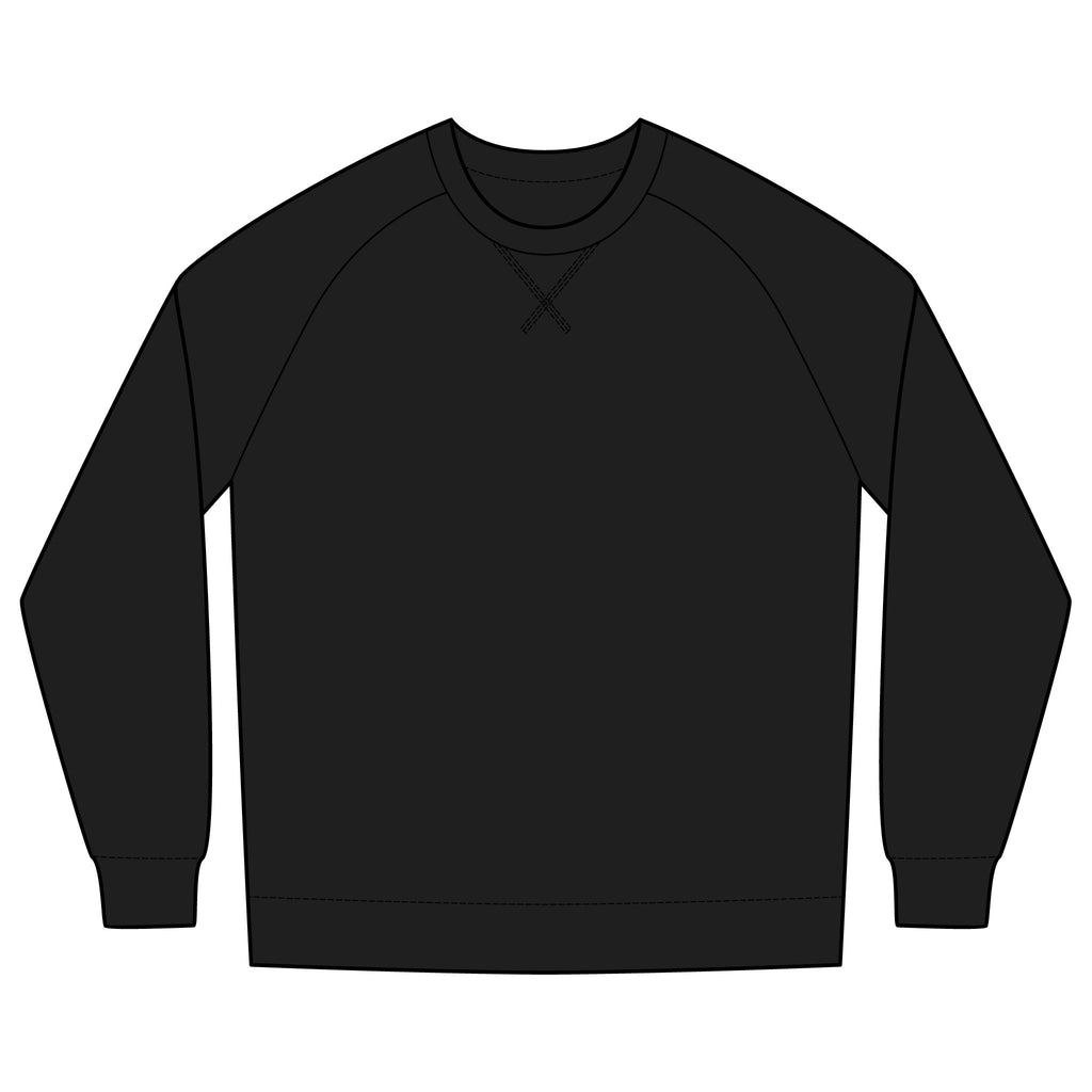 Timeless Logo Crewneck Sweatshirt — Minimal Classic French Terry