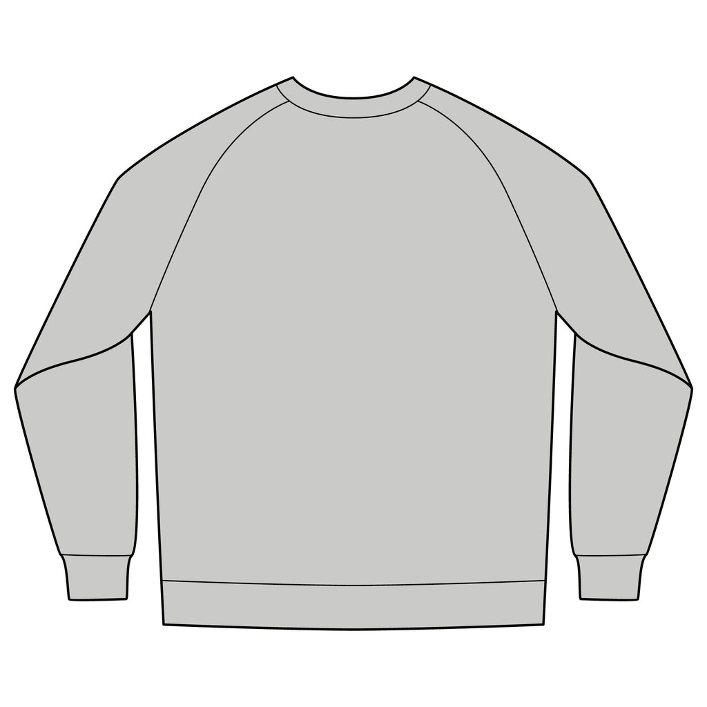 Timeless Logo Crewneck Sweatshirt — Minimal Classic French Terry