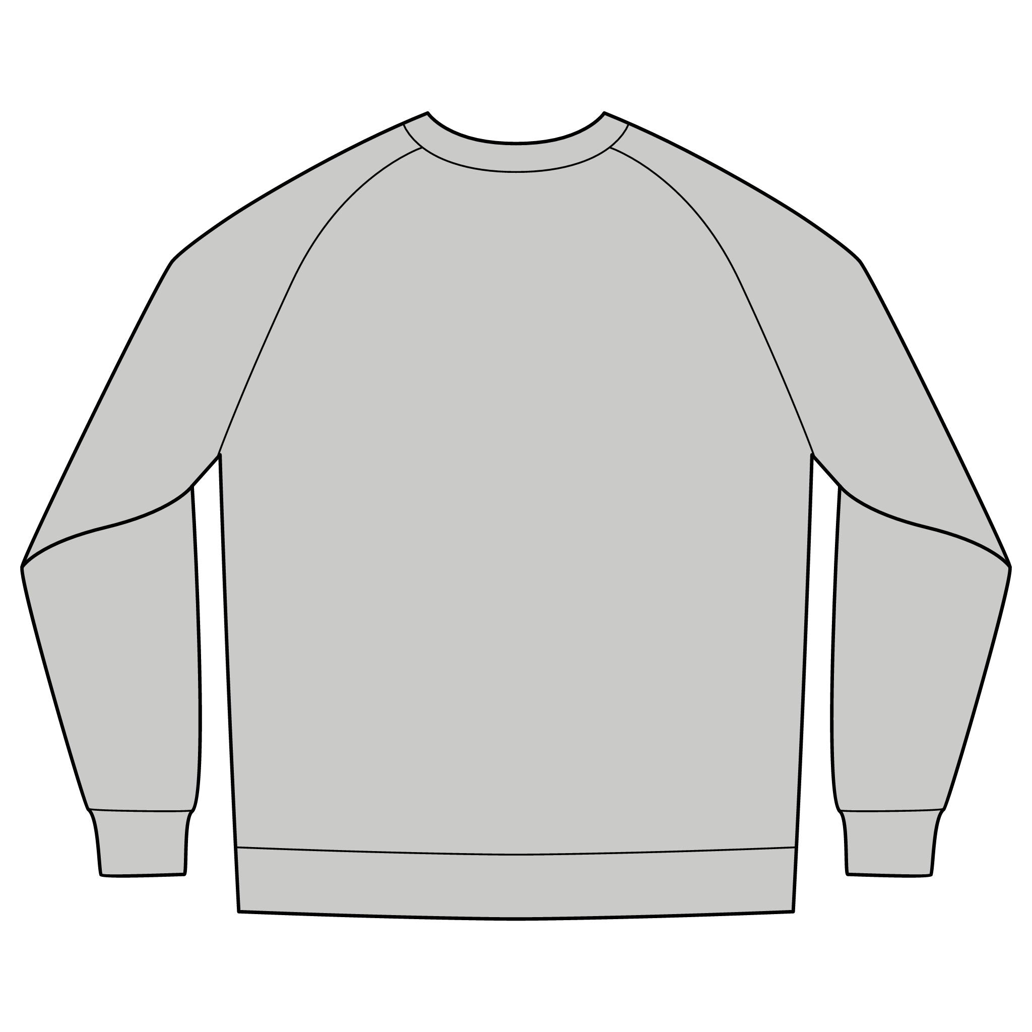Timeless Logo Crewneck Sweatshirt — Minimal Classic French Terry