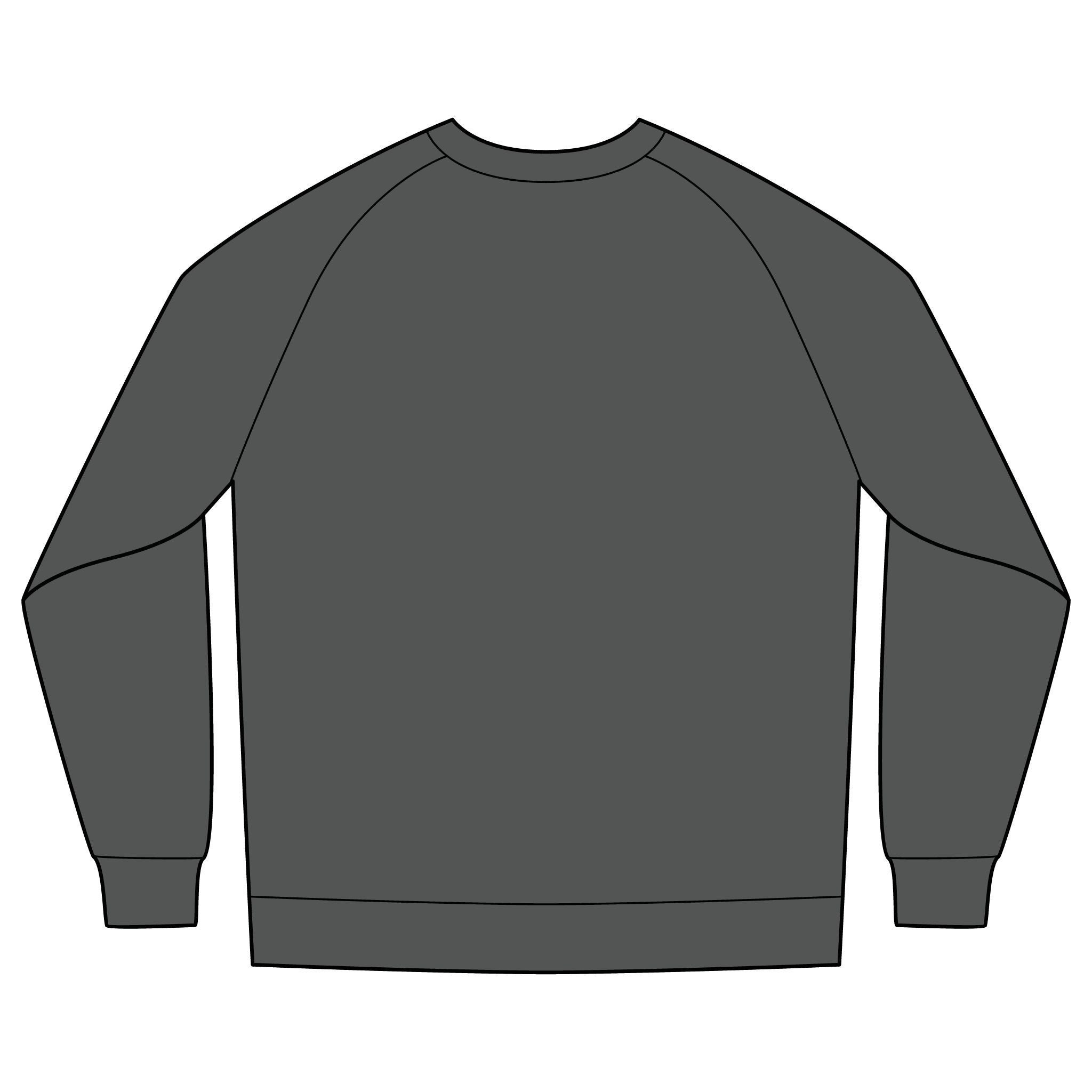 Timeless Logo Crewneck Sweatshirt — Minimal Classic French Terry