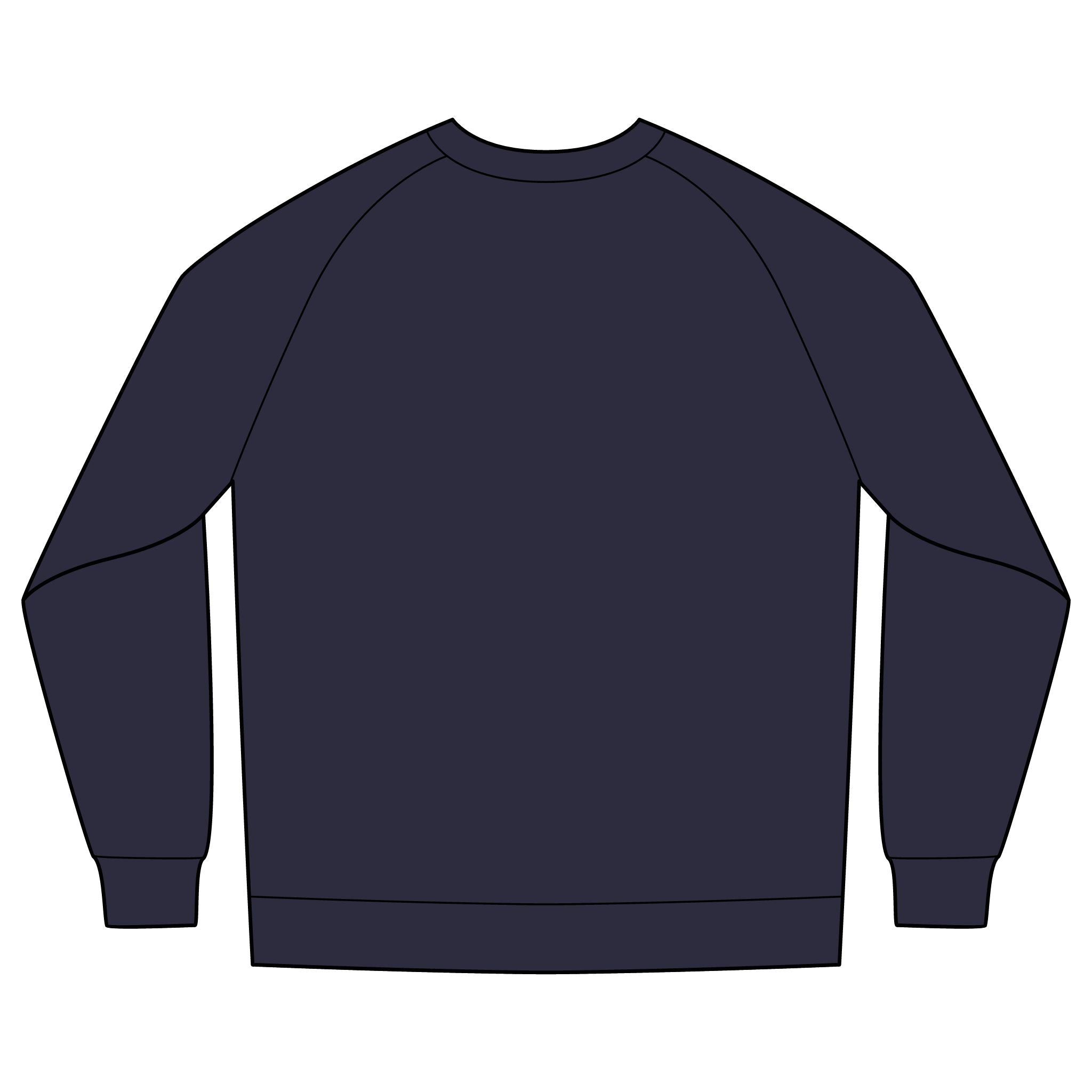 Timeless Logo Crewneck Sweatshirt — Minimal Classic French Terry