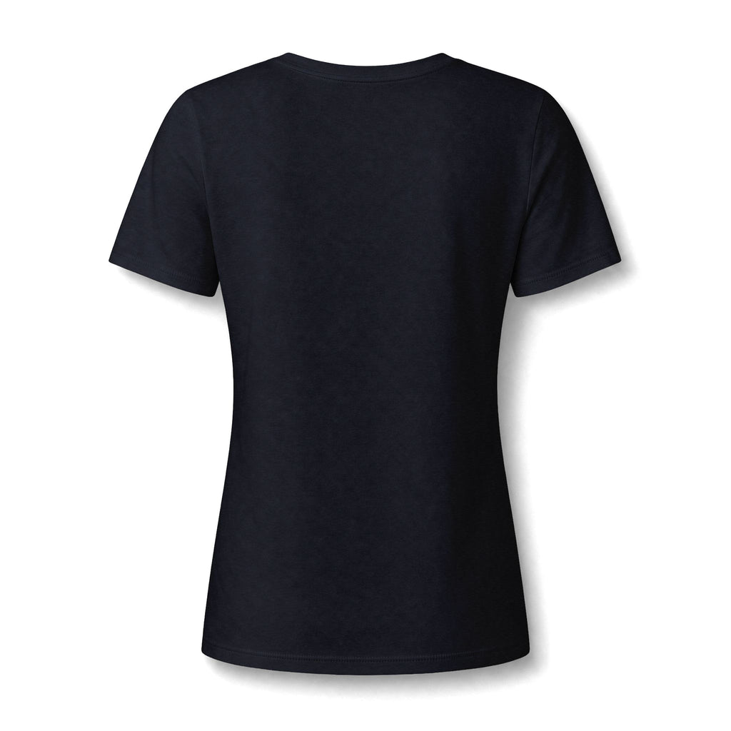In Me Not On Me V-Neck Tee — Women's Empowerment Heart Graphic