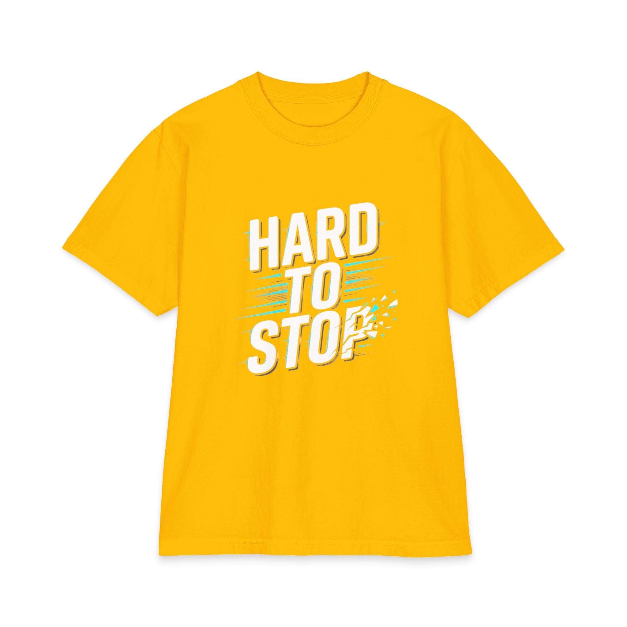 Hard To Stop Graphic T-Shirt — Motivational Athletic Tee