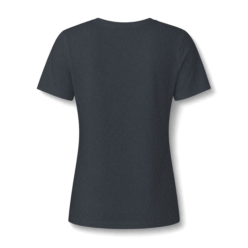 In Me Not On Me V-Neck Tee — Women's Empowerment Heart Graphic