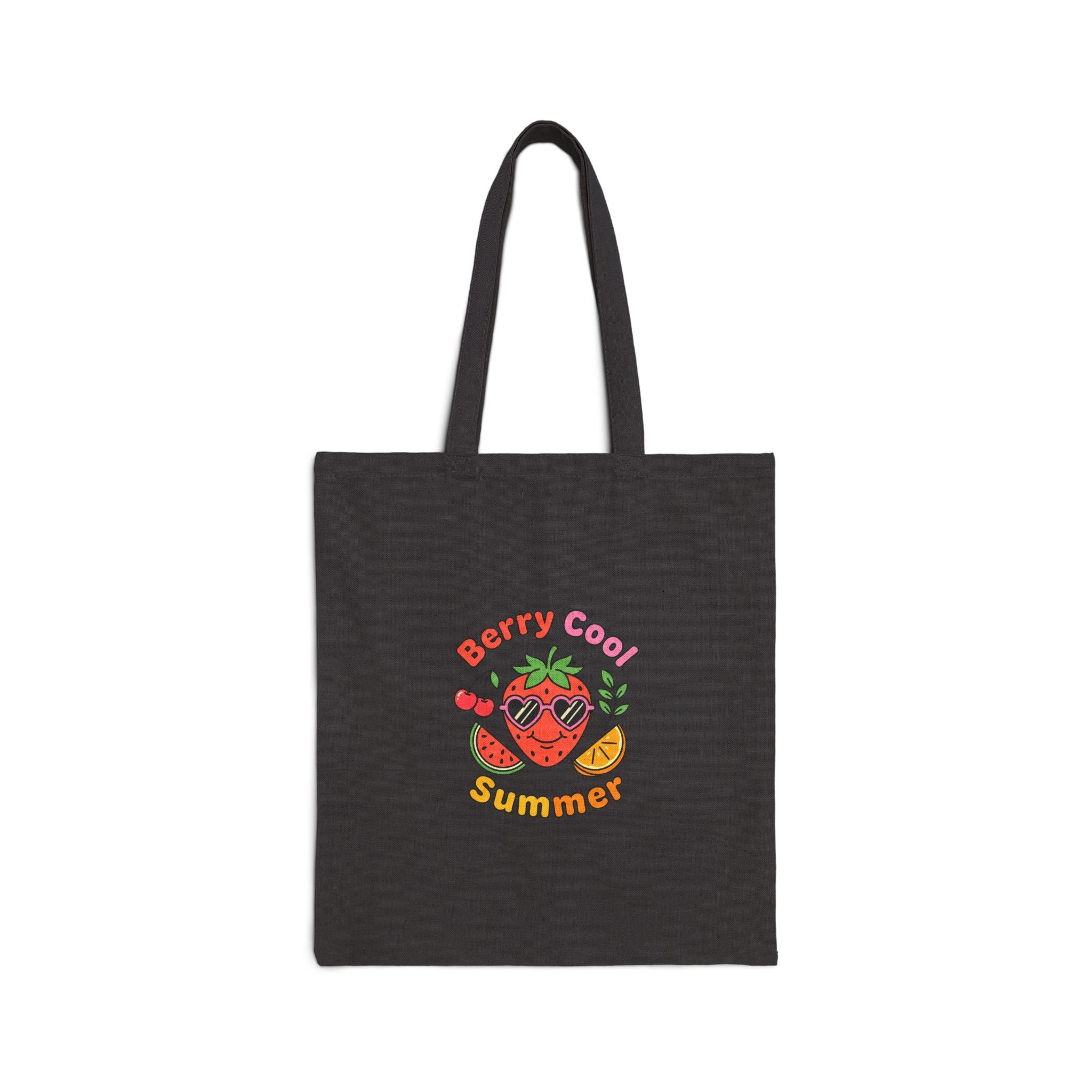 Berry Cool Summer Tote | strawberry, citrus farmers market picnic aesthetic