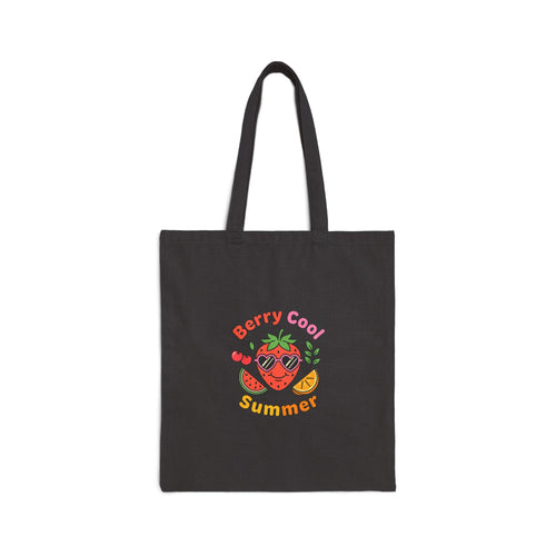 Berry Cool Summer Tote | strawberry, citrus farmers market picnic aesthetic
