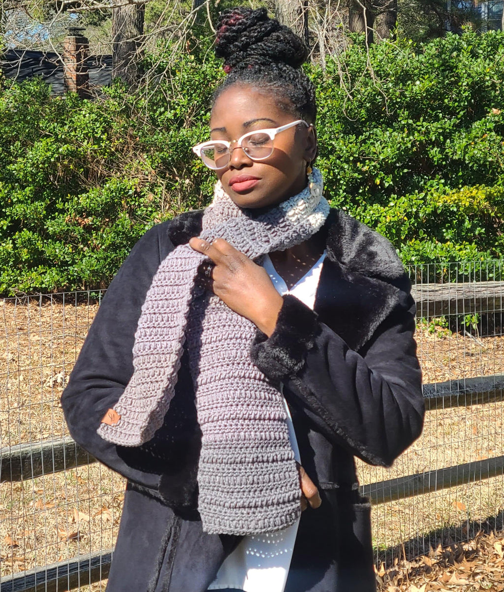 Blends of Gray Scarf